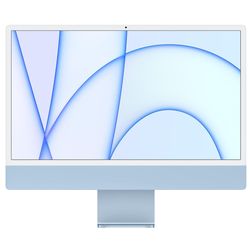 купить Компьютер моноблок Apple iMac 24" 2021 Retina 4.5K M1 512GB 8GPU Blue MGPL3 в Кишинёве 