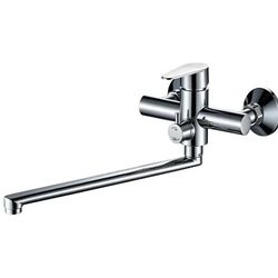 cumpără Baterie pentru cadă Hydro S Aquafix 120 pipă lungă, cromată (0400333) în Chișinău 