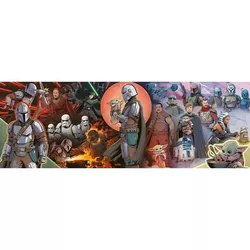 купить Пазл Trefl 290523 Puzzle 1000. PanoramaAdventures of the Mandalorian в Кишинёве 