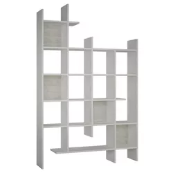 cumpără Raft de birou Trendy Manco, Alb 122x188x25cm, raft de carti în Chișinău 