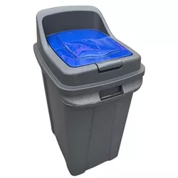 купить Урна для мусора Hydro S reciclare cu capac, pentru hartie, 70 L 0430541 в Кишинёве 
