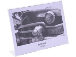 Фоторамка пластиковая 18X13сm L-форма горизонтальная
