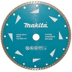 купить Диск отрезной Makita D-41654 Disc diamantat ondulat 230x22.23mm в Кишинёве 