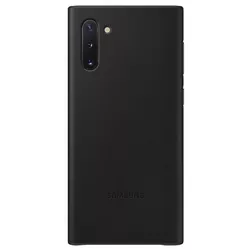 cumpără Husă pentru smartphone Samsung EF-VN970 Leather Cover Black în Chișinău 