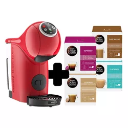 купить Кофемашина капсульная Krups KP340510 Genio S Plus + Сadou 4cutii Dolce Gusto (Au Lait, Flat White, Cortado, Espresso) в Кишинёве 