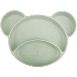 купить Посуда для кормления Canpol 51/401 Gre Силиконовая Тарелка На Присоске Bear в Кишинёве 