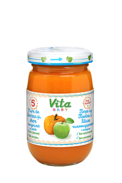 VITA Baby пюре тыква-яблоко 180 г