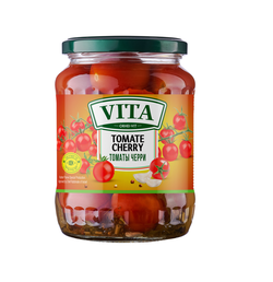 Tomate cherry marinate Vita 680 gr