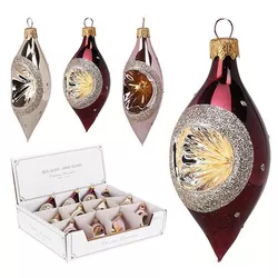 купить Новогодний декор Promstore 54228 Decoratiune pentru brad Segment oglinda, 8cm в Кишинёве 