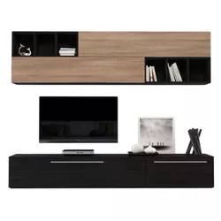 cumpără Set mobilă living Indart Livingul Kubo 16 (270x43x210) în Chișinău 
