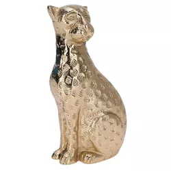 купить Декор Promstore 55258 Statueta Golden Leopard 19x10x6cm, aurie, aluminiu в Кишинёве 