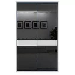 cumpără Dulap Bayro Murano 1400x2300x600 белый, купе în Chișinău 