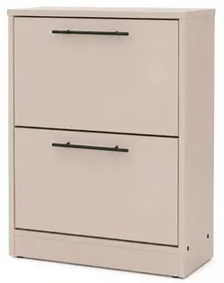 cumpără Raft pentru încălțăminte Mashtab 12439 Soria cu 2 sertare (640x290x830) Cashmere în Chișinău 