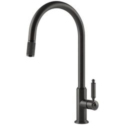 cumpără Bateria bucătărie Gessi 60622-707 Venti20 Black Metal Brushed PVD în Chișinău 