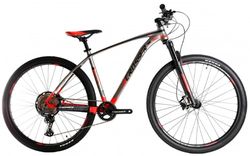 купить Велосипед Crosser X880 29" 17 21S Shimano+Logan Hidraulic Grey/Red 29-067-21-17 Red N1R6-R3 в Кишинёве 