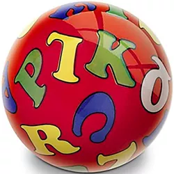 купить Мяч Mondo 6384  Alphabet & Numbers ø 14 cm в Кишинёве 