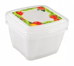 Контейнер BYTPLAST 4311133 Fresco (комплект 2 шт/1,0л)