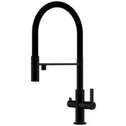 cumpără Bateria bucătărie Helika-AquaSanita 7763-MB SOIFOS Black Matte în Chișinău 