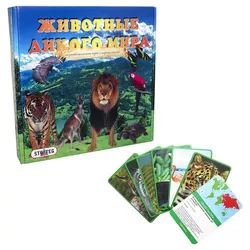 купить Настольная игра Strateg SL 686 Joaca (10buc) Животные Дикого Мира в Кишинёве 
