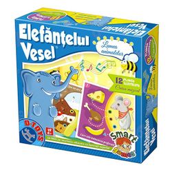 Настольная игра Elefantelul vesel - lumea animalelor, код 41198