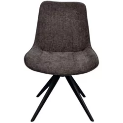 купить Стул Evelin di Costacurta YTC-055B SW, UF885-15 (Dark grey) в Кишинёве 