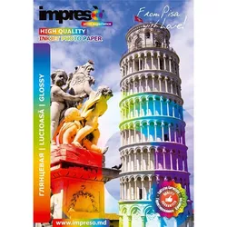 cumpără Hârtie foto Impreso IMP-GA4160100 HighGlossy A4, 160g, 100pcs în Chișinău 