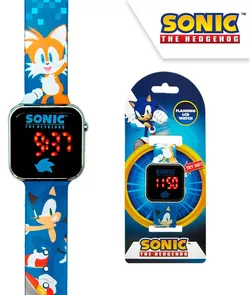 купить Детские умные часы KiDS Licensing SNC4198M Led Watch Sonic (6x8) в Кишинёве 