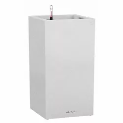 купить Цветочный горшок Lechuza Canto Stone 30 High, Quartz White в Кишинёве 