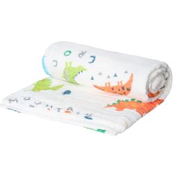 cumpără Set de perne si plapume Akuku A0685 Dinosaurs, paturica din muselina 110x105cm în Chișinău 