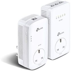 Powerline Adapter TP-Link, TL-PA8033P KIT, AV1300, 2x2MIMO, 3xGbit Port, Passthrough