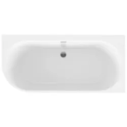 cumpără Cadă de baie Polimat Sola R 160x75 + sifon freestanding (acryl) în Chișinău 