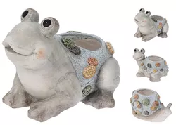 купить Цветочный горшок H&S 47742 Ghiveci pentru flori din ceramica 32x19x16cm, 3 tipuri в Кишинёве 
