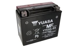Starter battery YTX20L-BS YUASA ATV MAKE	CC	MODEL	YEAR(S)	YUASA BATTERY MODEL Arctic Cat	500	Alterra	2017 - 2018	YTX20L-BS Arctic Cat	450	ATV 450, Alterra	2013 - 2016	YTX20L-BS Arctic Cat	450	TRV, CORE	2013 - 2017	YTX20L-BS Arctic Cat	450	XC450	2011 - 2017	YTX20L-BS BRP (CAN-AM)	650	Outlander	2006 - 2012	YTX20L-BS BRP (CAN-AM)	660	Outlander 660 EFI	2006	YTX20L-BS BRP (CAN-AM)	570	Outlander, Renegade	2016 - 2018	YTX20L-BS CF Moto	500	Cforce 500	2007 - 2014	YTX20L-BS Honda	650	(Optional* cold starting)	2003 - 2004	YTX20L-BS Honda	680	TRX680FA Four Trax Rincon	2006 - 2018	YTX20L-BS Honda	680	TRX680FA Four Trax Rincon	2006 - 2020	YTX20L-BS Honda	680	TRX680FA Four Trax Rincon	2006 - 2021	YTX20L-BS Honda	680	TRX680FA Four Trax Rincon	2006 - 2022	YTX20L-BS Kymco	450	Maxxer 450, MXU 450	2017	YTX20L-BS Kymco	500	MXU500	2017	YTX20L-BS Kymco	700	MXU700	2017	YTX20L-BS Yamaha	700	Kodiak 700, EPS	2016 - 2019	YTX20L-BS Yamaha	700	Kodiak 700, EPS	2016 - 2020	YTX20L-BS Yamaha	700	Kodiak 700, EPS	2016 - 2021	YTX20L-BS Yamaha	400	YFM40FB Big Bear	2000 - 2012	YTX20L-BS Yamaha	400	YFM40FW Kodiak/Automatic	1996 - 2002	YTX20L-BS Yamaha	400	YFM40FWN Big Bear	2000 - 2003	YTX20L-BS Yamaha	450	YFM450FA, YFM45FA Kodiak	2003 - 2006	YTX20L-BS Yamaha	450	YFM45FG Grizzly	2007 - 2014	YTX20L-BS Yamaha	450	YFM45FX Wolverine	2006 - 2010	YTX20L-BS Yamaha	450	YFM45KD, KP Kodiak	2018 - 2019	YTX20L-BS Yamaha	450	YFM45KD, KP Kodiak	2018 - 2020	YTX20L-BS Yamaha	450	YFM45KD, KP Kodiak	2018 - 2021	YTX20L-BS Yamaha	600	YFM600FW, FH Grizzly	1998 - 2001	YTX20L-BS Yamaha	660	YFM660FP, FR, FH, FL Grizzly	2002 - 2008	YTX20L-BS Yamaha	660	YFM66FA, FG Grizzly	2005 - 2008	YTX20L-BS Yamaha	700	YFM700DE, DH, PE, PFPH, PS Grizzly	2014 - 2015	YTX20L-BS Yamaha	700	YFM700GD, GP Grizzly	2016 - 2019	YTX20L-BS Yamaha	700	YFM700GD, GP Grizzly	2016 - 2020	YTX20L-BS Yamaha	700	YFM700GD, GP Grizzly	2016 - 2021	YTX20L-BS Yamaha	700	YFM7FG Grizzly	2007 - 2013	YTX20L-BS Yamaha	600	YFV600FW Grizzly	1998 - 2001	YTX20L-BS Yamaha	550	YMF5FG, YFM550PE, DE, DH Grizzly	2009 - 2014	YTX20L-BS MOTORCYCLE MAKE	CC	MODEL	YEAR(S)	YUASA BATTERY MODEL Buell	1200	M2 Cyclone	1997 - 2002	YTX20L-BS Buell	1200	S3, S3T Thunderbolt	1997 - 2002	YTX20L-BS Excelsior-Henderson	1386	Super X	1999 - 2000	YTX20L-BS Harley-Davidson	1803	CVO FLST (Softail)	2007 - 2015	YTX20L-BS Harley-Davidson	1803	CVO FXD (Dyna)	2007 - 2015	YTX20L-BS Harley-Davidson	1803	FLS (Softail Slim S, Fat Boy S)	2016 - 2017	YTX20L-BS Harley-Davidson		FLS (Softail Slim S, Fat Boy S)	2016 - 2017	YTX20L-BS Harley-Davidson	1690	FLS (Softail)	2012 - 2017	YTX20L-BS Harley-Davidson	1690	FLS (Softail), FXS	2012 - 2017	YTX20L-BS Harley-Davidson	1340	FLST Series (Softail)	1991 - 1996	YTX20L-BS Harley-Davidson	1340	FLST Series (Softail)	1997 - 1999	YTX20L-BS Harley-Davidson	1750	FX, FL (Softail)	2018 - 2019	YTX20L-BS Harley-Davidson	1750	FX, FL (Softail)	2018 - 2020	YTX20L-BS Harley-Davidson	1870	FX, FL (Softail)	2018 - 2019	YTX20L-BS Harley-Davidson	1870	FX, FL (Softail)	2018 - 2020	YTX20L-BS Harley-Davidson		FX, FL (Softail)	1991 - 2021	YTX20L-BS Harley-Davidson	1690	FXD (Dyna)	2012 - 2017	YTX20L-BS Harley-Davidson		FXD (Dyna)	1991 - 2017	YTX20L-BS Harley-Davidson	1450	FXD Series (Dyna)	1999 - 2006	YTX20L-BS Harley-Davidson	1584	FXD Series (Dyna)	2007 - 2011	YTX20L-BS Harley-Davidson	1340	FXD/FXST Series (Dyna)	1991 - 1996	YTX20L-BS Harley-Davidson	1340	FXD/FXST Series (Dyna)	1997 - 1999	YTX20L-BS Harley-Davidson	1450	FXST, FLST Series (Softail)	2000 - 2006	YTX20L-BS Harley-Davidson	1584	FXST, FLST Series (Softail)	2007 - 2011	YTX20L-BS Harley-Davidson	1200	XL, XLH (Sportster)	1997 - 2003	YTX20L-BS Harley-Davidson	883	XL, XLH (Sportster)	1997 - 2003	YTX20L-BS Harley-Davidson		XL, XLH (Sportster)	1997 - 2003	YTX20L-BS Honda	1000	CBX1000 Super Sport	1979 - 1980	YTX20L-BS Honda	1800	GL1800 Gold Wing	2001 - 2008	YTX20L-BS Honda	1800	GL1800 Gold Wing	2001 - 2010	YTX20L-BS Honda	1800	NRX1800 Valkyrie Rune	2004 - 2005	YTX20L-BS Honda	1100	VF1100S V65 Sabre	1984 - 1985	YTX20L-BS Honda	1800	VTX1800C, F, N, R Retro, S	2002 - 2011	YTX20L-BS Kawasaki	1000	KZ1000, LTD, CSR	1981 - 1983	YTX20L-BS Kawasaki	1000	KZ1000-C Police	1980 - 1981	YTX20L-BS Kawasaki	1000	KZ1000-E ST, Shaft	1979 - 1980	YTX20L-BS Kawasaki	1000	KZ1000-P Police	1982 - 2001	YTX20L-BS Kawasaki	1000	KZ1000-P Police	2002 - 2005	YTX20L-BS Kawasaki	1000	KZ1000-R Replica	1982 - 1983	YTX20L-BS Kawasaki	1100	KZ1100-A, LTD	1981 - 1983	YTX20L-BS Kawasaki	1100	KZ1100-B GP	1981 - 1982	YTX20L-BS Kawasaki	1000	ZG1000-A Concours	1986 - 2006	YTX20L-BS Moto Guzzi	936	Bellagio	2010	YTX20L-BS Moto Guzzi	1064	California Classic, Vintage	2012	YTX20L-BS Moto Guzzi	500	Falcone u.t.	All Years	YTX20L-BS Moto Guzzi	750	Nevada	All Years	YTX20L-BS Moto Guzzi	650	NTX	All Years	YTX20L-BS Moto Guzzi	750	NTX	All Years	YTX20L-BS Moto Guzzi	750	Strada	All Years	YTX20L-BS Moto Guzzi	650	V65 Florida	All Years	YTX20L-BS Moto Guzzi	750	V75	All Years	YTX20L-BS Triumph	2300	Rocket III	2003 - 2016	YTX20L-BS Triumph	2300	Rocket III	2003 - 2018	YTX20L-BS Triumph	1600	Thunderbird	2009 - 2018	YTX20L-BS Triumph	1600	Thunderbird	2010 - 2016	YTX20L-BS Triumph	1215	Tiger Explorer	2012 - 2016	YTX20L-BS Triumph	1215	Tiger Explorer	2012 - 2018	YTX20L-BS Triumph	1215	Trophy	2012 - 2016	YTX20L-BS Triumph	1215	Trophy	2012 - 2017	YTX20L-BS Victory	1731	All Models	2008 - 2017	YTX20L-BS Victory	1507	V92C, DC Classic, Deluxe Cruiser	1998 - 2004	YTX20L-BS Victory	1507	V92SC Sport Cruiser	2000 - 2001	YTX20L-BS Victory	1507	V92TC Touring Cruiser	2002 - 2006	YTX20L-BS Victory	1507	Vegas, Kingpin, Hammer	2003 - 2005	YTX20L-BS Victory	1634	Vegas, Kingpin, Hammer(-08)	2006 - 2010	YTX20L-BS Yamaha	1854	Star Eluder, XV19BJ	2018	YTX20L-BS Yamaha	1854	Star Venture, XV19	2018 - 2020	YTX20L-BS Yamaha	1854	Star Venture, XV19	2018 - 2021	YTX20L-BS Yamaha	1854	Star Venture, XV19FJ	2018	YTX20L-BS Yamaha	750	TX750	1973 - 1974	YTX20L-BS Yamaha	1300	V Star 1300 Tourer	2013 - 2017	YTX20L-BS Yamaha	1600	XV1600 Road Star	1999 - 2003	YTX20L-BS Yamaha	1700	XV17AT Road Star, Silverado	2004 - 2007	YTX20L-BS Yamaha	1300	XVS13AY V Star 1300, Stryker	2009 - 2017	YTX20L-BS Yamaha	1300	XVZ13 Royal Star/Venture (All)	1996 - 2012	YTX20L-BS PERSONAL WATERCRAFT MAKE	CC	MODEL	YEAR(S)	YUASA BATTERY MODEL BRP (Sea-Doo)	1500	All Models	1988 - 1993	YTX20L-BS BRP (Sea-Doo)	900	GTI 90	2018 - 2020	YTX20L-BS BRP (Sea-Doo)	900	GTI 90	2018 - 2021	YTX20L-BS BRP (Sea-Doo)	1500	GTI, GTR, GTS, GTX, RXT, RXP, WAKE	2016 - 2018	YTX20L-BS BRP (Sea-Doo)	1500	GTI, GTR, GTS, GTX, RXT, RXP, WAKE	2016 - 2019	YTX20L-BS BRP (Sea-Doo)	900	SPARK	2014 - 2018	YTX20L-BS BRP (Sea-Doo)	900	SPARK	2014 - 2020	YTX20L-BS BRP (Sea-Doo)	900	SPARK	2014 - 2021	YTX20L-BS Honda	1470	AquaTrax F-15, F-15X	2003 - 2013	YTX20L-BS Honda	1235	AquaTrax F/R-12, F/R-12X	2002 - 2009	YTX20L-BS Kawasaki Jet Ski	1100	JH1100 ZXi	1996 - 2003	YTX20L-BS Kawasaki Jet Ski	1100	JH1100-B Ultra 130	2001 - 2004	YTX20L-BS Kawasaki Jet Ski	1200	JH1200-A, B Ultra 150	1999 - 2005	YTX20L-BS Kawasaki Jet Ski	750	JH750 E1,F2,G1,G2	1995 - 1999	YTX20L-BS Kawasaki Jet Ski	750	JH750 ST, Zxi	1995 - 1997	YTX20L-BS Kawasaki Jet Ski	900	JH900 ZXi	1995 - 1997	YTX20L-BS Kawasaki Jet Ski	400	JS400	1976	YTX20L-BS Kawasaki Jet Ski	440	JS440	1977 - 1986	YTX20L-BS Kawasaki Jet Ski	550	JS550	1982 - 1985	YTX20L-BS Kawasaki Jet Ski	750	JS750 SXi, SXi Pro	1995 - 2002	YTX20L-BS Kawasaki Jet Ski	800	JS800 SX-R	2003 - 2013	YTX20L-BS Kawasaki Jet Ski	1100	JT1100 STX	1997 - 2003	YTX20L-BS Kawasaki Jet Ski	1200	JT1200-A-B, C, STX-R, STX-12F	2002 - 2007	YTX20L-BS Kawasaki Jet Ski	1500	JT1500-A, STX, STX-15F	2004 - 2019	YTX20L-BS Kawasaki Jet Ski	1500	JT1500-A, STX, STX-15F	2004 - 2021	YTX20L-BS Kawasaki Jet Ski	1500	JT1500B, C, 250X, 260(L)X, 300(L)X	2007 - 2013	YTX20L-BS Kawasaki Jet Ski	1500	JT1500B, C, 250X, Ultra LX, 260(L)X, 300(L)X	2007 - 2019	YTX20L-BS Kawasaki Jet Ski	1500	JT1500B, C, 250X, Ultra LX, 260(L)X, 300(L)X	2007 - 2020	YTX20L-BS Kawasaki Jet Ski	750	JT750 STS, STX	1996 - 1998	YTX20L-BS Kawasaki Jet Ski	900	JT900 STS, STX	1997 - 2005	YTX20L-BS Kawasaki Jet Ski	1500	SXR	2017 - 2020	YTX20L-BS Kawasaki Jet Ski	1500	SXR	2017 - 2021	YTX20L-BS Kawasaki Jet Ski	1500	Ultra 310, LX, R, X	2014 - 2020	YTX20L-BS Kawasaki Jet Ski	1500	Ultra 310, LX, R, X	2014 - 2021	YTX20L-BS Yamaha	1050	EX, EXR, SJ	2021	YTX20L-BS Yamaha	1050	EX, EXR, SJ, VX, VXC	2021	YTX20L-BS Yamaha	1800	FX	2021	YTX20L-BS Yamaha	1800	FX, GP, VX	2021	YTX20L-BS SNOWMOBILE MAKE	CC	MODEL	YEAR(S)	YUASA BATTERY MODEL BRP (SKI-DOO)	300	Skandic Tundra	2007 - 2009	YTX20L-BS BRP (SKI-DOO)		ZX Types	2002 - 2003	YTX20L-BS Polaris	750	FS/FST, Wide Track	2006 - 2010	YTX20L-BS Polaris	750	FS/FST, Wide Trak	2006 - 2010	YTX20L-BS Polaris	550	IQ, LXT, Shift	2013	YTX20L-BS Polaris	600	IQ, Shift, Switchback, RMK	2009 - 2011	YTX20L-BS Polaris	600	Shift, Switchback, RMK	2009 - 2010	YTX20L-BS Polaris	800	Switchback, RMK	2010	YTX20L-BS Polaris	750	Turbo LX, IQ	2008 - 2014	YTX20L-BS Polaris	750	Turbo Switchback, Turbo Dragon	2006 - 2010	YTX20L-BS Yamaha	973	(RS) Vector all models	2005 - 2009	YTX20L-BS Yamaha	1049	FX Nytro	2008 - 2014	YTX20L-BS Yamaha	973	Nytro	2006 - 2007	YTX20L-BS Yamaha	1049	(RS) Vector all models	2010 - 2018	YTX20L-BS Yamaha	1049	RS Venture	2009 - 2014	YTX20L-BS Yamaha	1049	RS Venture	2009 - 2020	YTX20L-BS Yamaha	973	RS Venture	2005 - 2008	YTX20L-BS Yamaha	973	RS Viking Professional, VK Pro	2006 - 2015	YTX20L-BS Yamaha	1000	RS1000S, GT, RS	2006 - 2014	YTX20L-BS Yamaha	1000	RX1000R RX (All Models)	2003 - 2005	YTX20L-BS Yamaha	1049	VK Professional II	2016 - 2018	YTX20L-BS Yamaha	1049	VK Professional II	2016 - 2020	YTX20L-BS UTV MAKE	CC	MODEL	YEAR(S)	YUASA BATTERY MODEL Arctic Cat	500	Prowler 500	2017 - 2018	YTX20L-BS Arctic Cat	500	Prowler 500	2017 - 2020	YTX20L-BS BRP (CAN-AM)	800	Maverick	2018 - 2020	YTX20L-BS BRP (CAN-AM)	800	Maverick	2018 - 2021	YTX20L-BS BRP (CAN-AM)	800	Traxter DPS, Base, STD	2016 - 2020	YTX20L-BS BRP (CAN-AM)	800	Traxter DPS, Base, STD	2016 - 2021	YTX20L-BS BRP (CAN-AM)	427	Traxter, Defender	2017 - 2020	YTX20L-BS BRP (CAN-AM)	427	Traxter, Defender	2017 - 2021	YTX20L-BS Kawasaki	620	KAF620, Mule 3000, 3010, 3020	All Years	YTX20L-BS Kawasaki	620	KAF620, Mule 3010 4x4, Advantage Classic	2003 - 2007	YTX20L-BS Kawasaki	620	KAF620F, Mule 4010 4x4 (CN)	2009 - 2018	YTX20L-BS Kawasaki	620	KAF620F, Mule 4010 4x4 (CN)	2009 - 2020	YTX20L-BS Kawasaki	800	Teryx All Models (CN)	2014 - 2020	YTX20L-BS Kawasaki	800	Teryx All Models (CN)	2014 - 2021	YTX20L-BS Kymco	450	UXV450	2017	YTX20L-BS Kymco	500	UXV500	2017	YTX20L-BS Kymco	700	UXV700	2017	YTX20L-BS Polaris	800	RZR	2008 - 2014	YTX20L-BS Suzuki	620	QUV620F	2005	YTX20L-BS