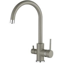 cumpără Bateria bucătărie Helika-AquaSanita 2963-220 SABIADUO Argent în Chișinău 