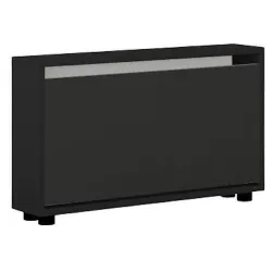 cumpără Raft pentru încălțăminte Mobildor-Lux Leo Slim 60x16x47H cm Anthracite în Chișinău 