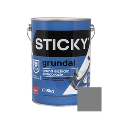STICKY Grund Alchidic Anticoroziv Gri 5 kg