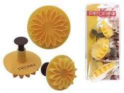 Forme pentru biscuiti Pedrini Dolci "floare" 3buc