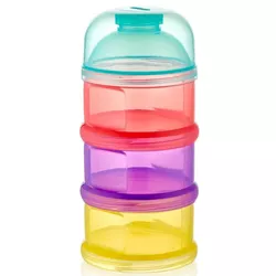 купить Контейнер для хранения пищи BabyJem 545 Recipient lapte praf cu 3 compartimente Multicolor в Кишинёве 