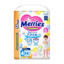 Трусики Merries (9-14 кг), 56 шт.
