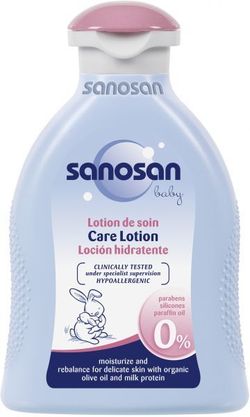 Loțiune pentru corp Sanosan Baby 200 ml (0+)