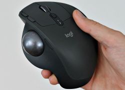 Wireless Trackball Mouse Logitech MX Ergo, Optical, 512-2048 dpi, 8 buttons, BT/2.4 Ghz, Graphite