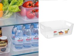 Корзина Phibo Scandi 1.2l, 17X12X7.5cm, прозрачная