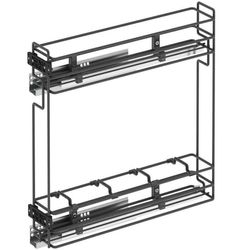cumpără Feronerie pentru mobilă Starax S-2422-A Suport sticle 150 mm antracit pz b/v L în Chișinău 