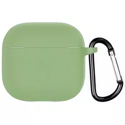 купить Чехол для наушников Helmet Airpods 4, silicone, Pine Green в Кишинёве 