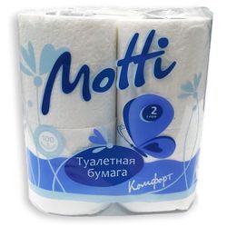 Motti - Hîrtie igienică albă 2 str. 20 m