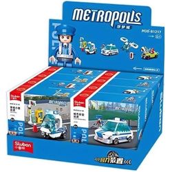 купить Конструктор Sluban B1217 Poliția de patrulare (în as.) в Кишинёве 