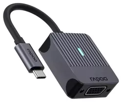 cumpără Adaptor pentru AV Rapoo 217684 UCA-1003 USB-C Adapter, USB-C to VGA, grey în Chișinău 