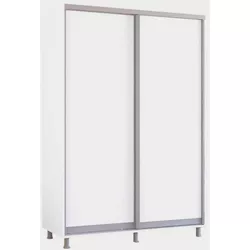 cumpără Dulap Mobildor-Lux Aron-P uși glisante din PAL (160x60x230H cm) Alb Brilliant în Chișinău 