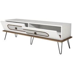 cumpără Comodă TV Trendy Ekol, Alb 145x45x40cm în Chișinău 