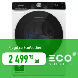 купить Стиральная машина с фронтальной загрузкой Gorenje WNS14A4TWIFI в Кишинёве 